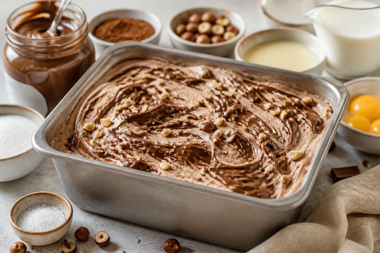 Glace maison au Nutella : la recette ultra gourmande