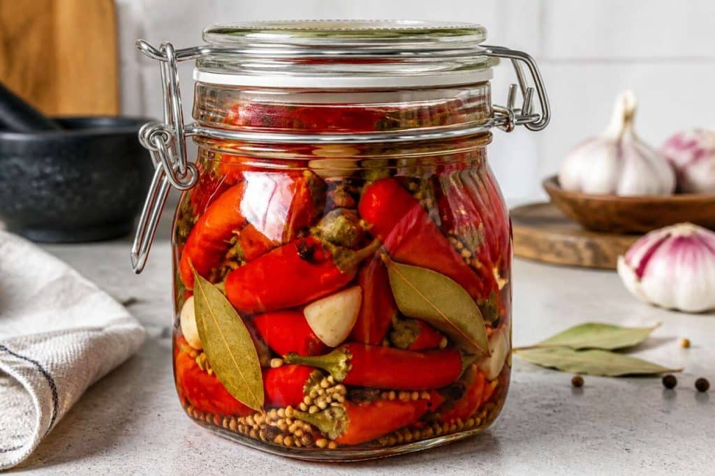 Piments au vinaigre : la recette de conservation inratable