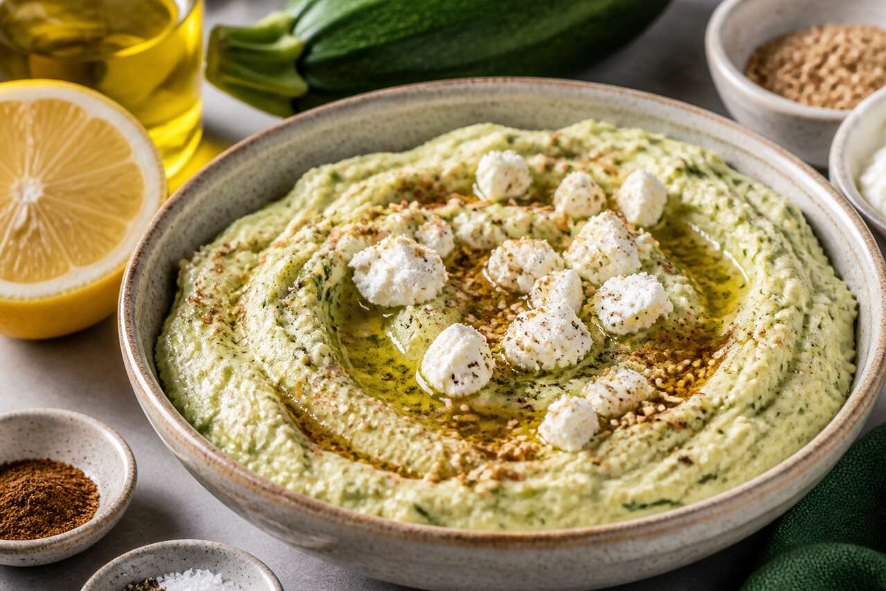 Tartinade de courgette maison : recette saine et express