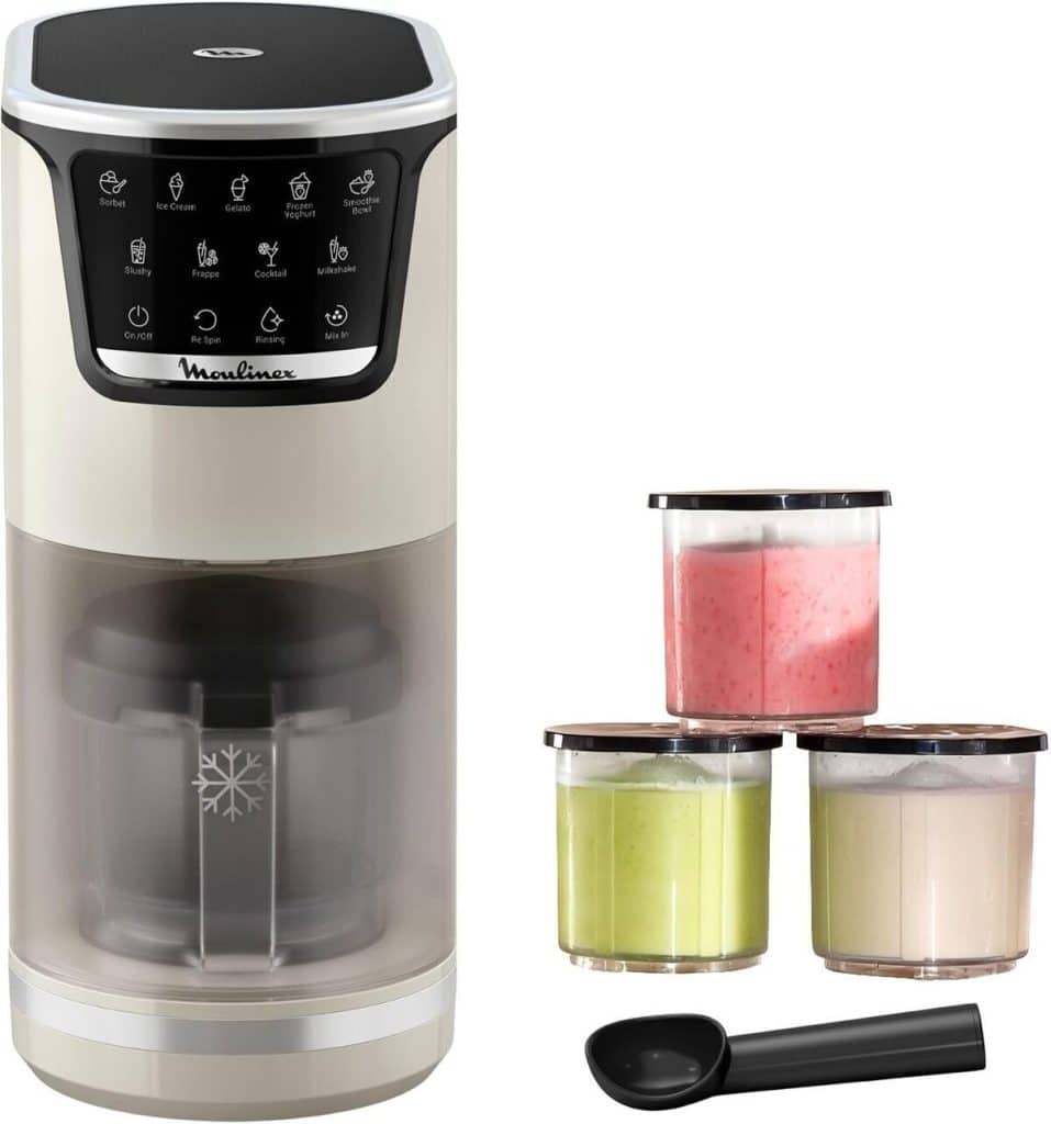 Test : moulinex Dolci, la machine à glaces polyvalente