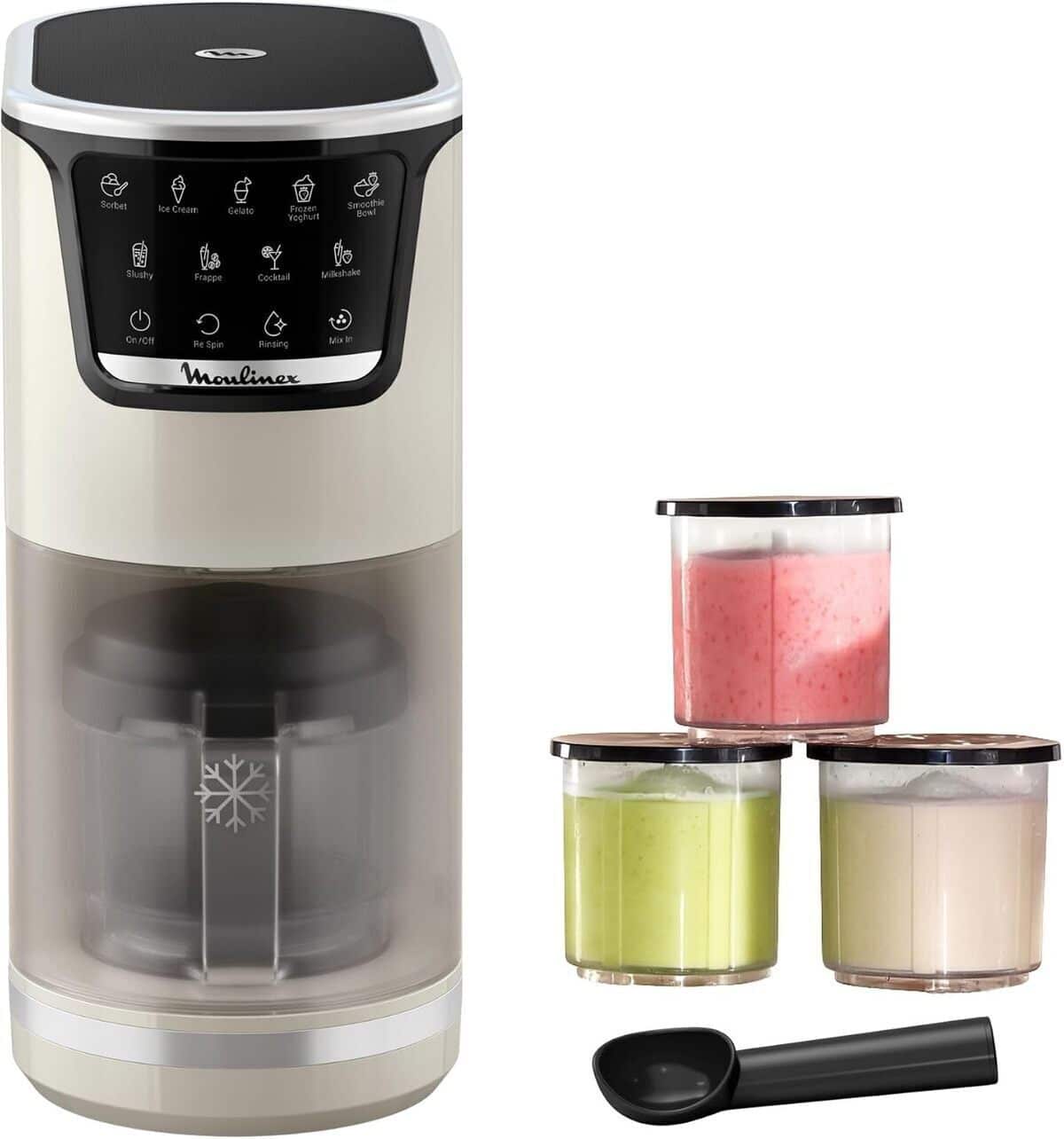 Test : moulinex Dolci, la machine à glaces polyvalente