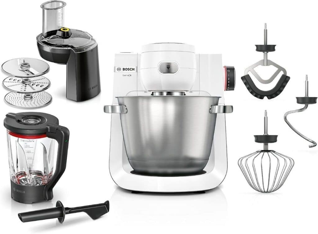 Test : robot pâtissier Bosch MUMS6EW22 série 6, bol inox xl