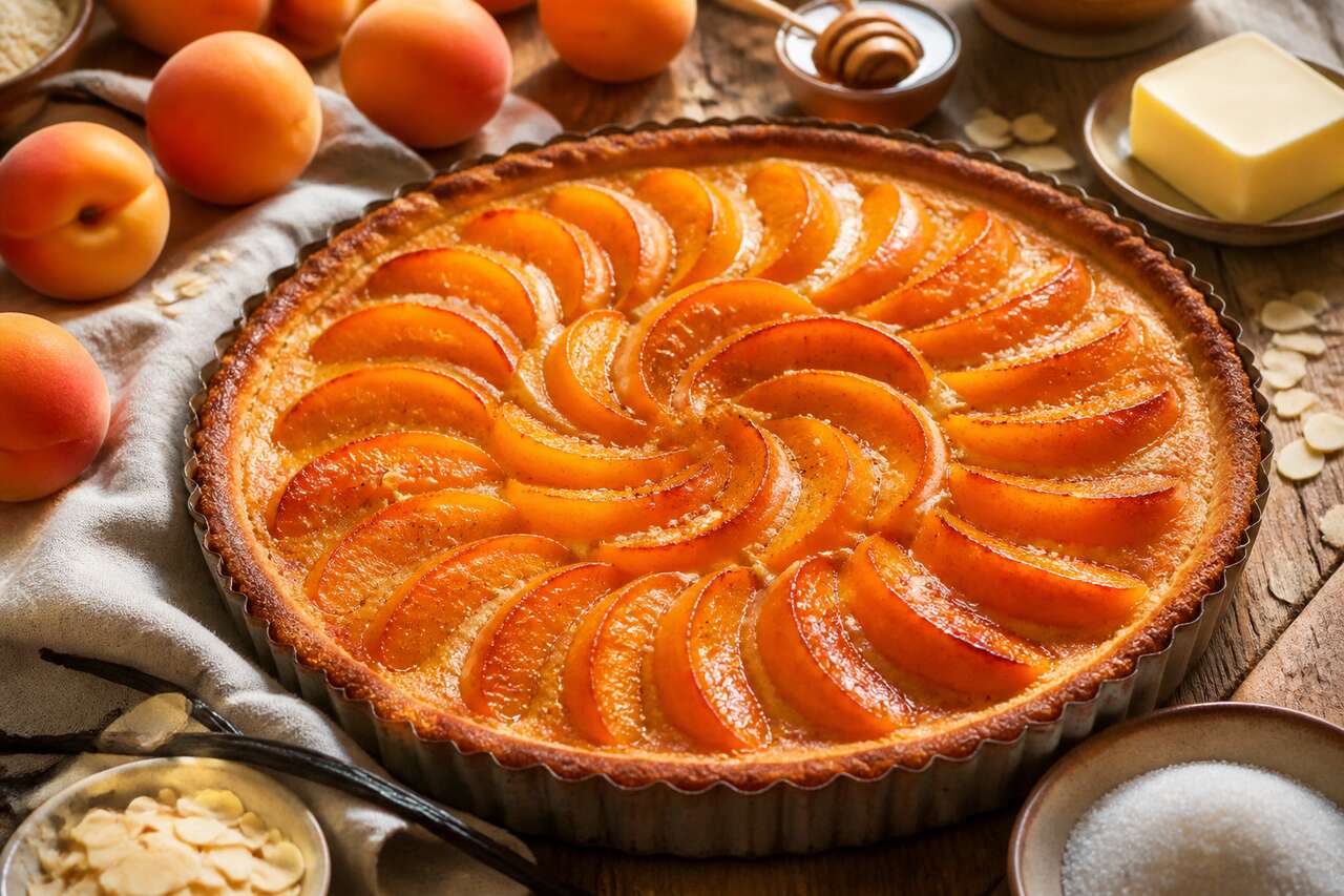 Tarte rustique aux abricots : la recette facile et gourmande