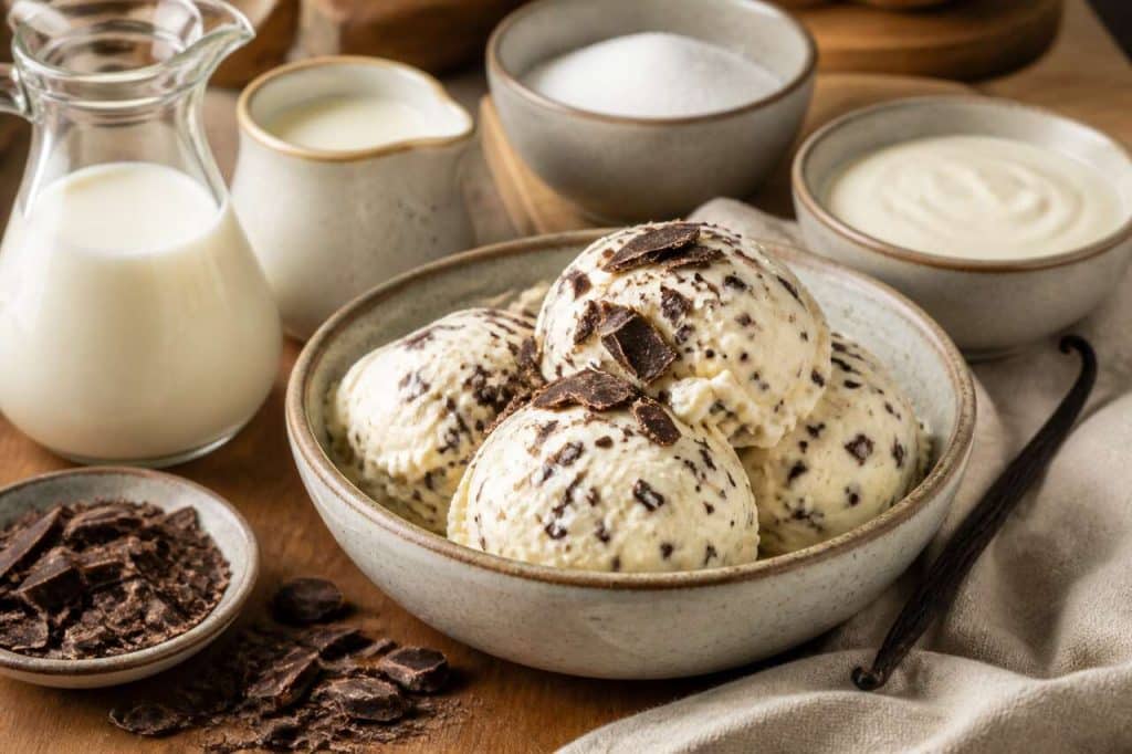 Glace stracciatella maison : la recette facile et gourmande