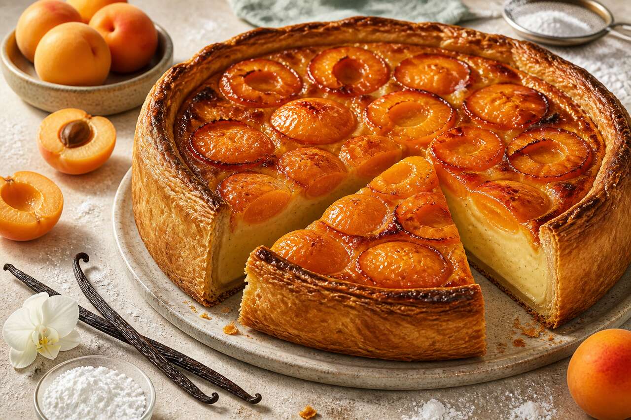 Flan pâtissier aux abricots : la recette gourmande de l'été