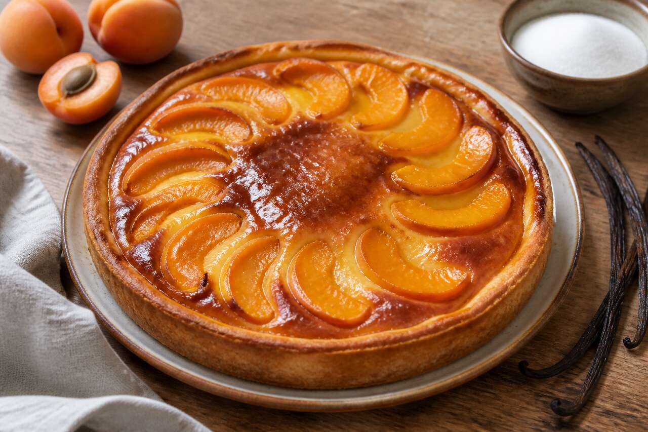 Flan pâtissier aux abricots : la recette gourmande et inratable
