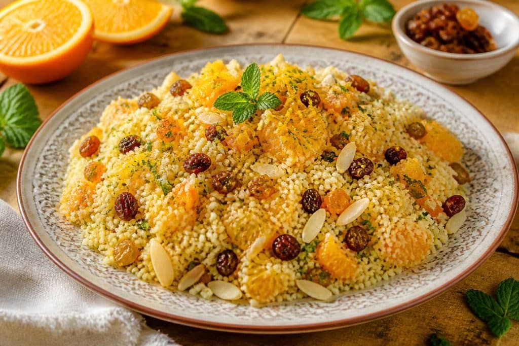 Taboulé tutti frutti : la vinaigrette miel, gingembre et orange qui change tout