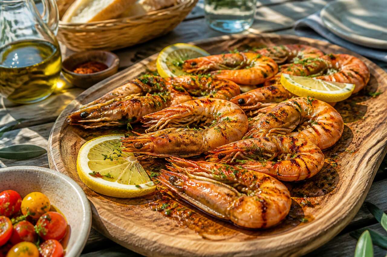 Gambas marinées à la plancha : la recette estivale et savoureuse