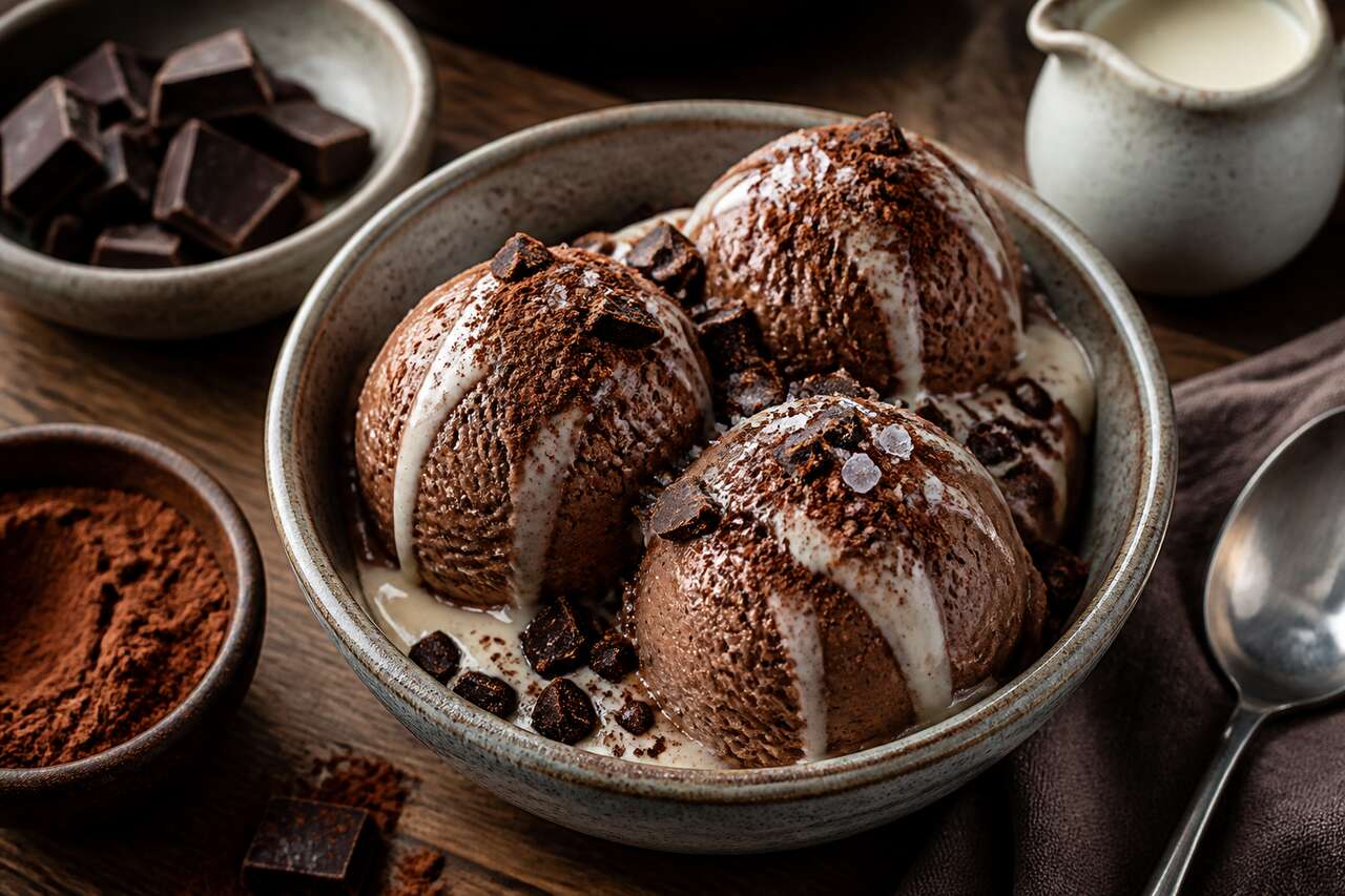 Glace au chocolat maison : les secrets d'une recette italienne artisanale