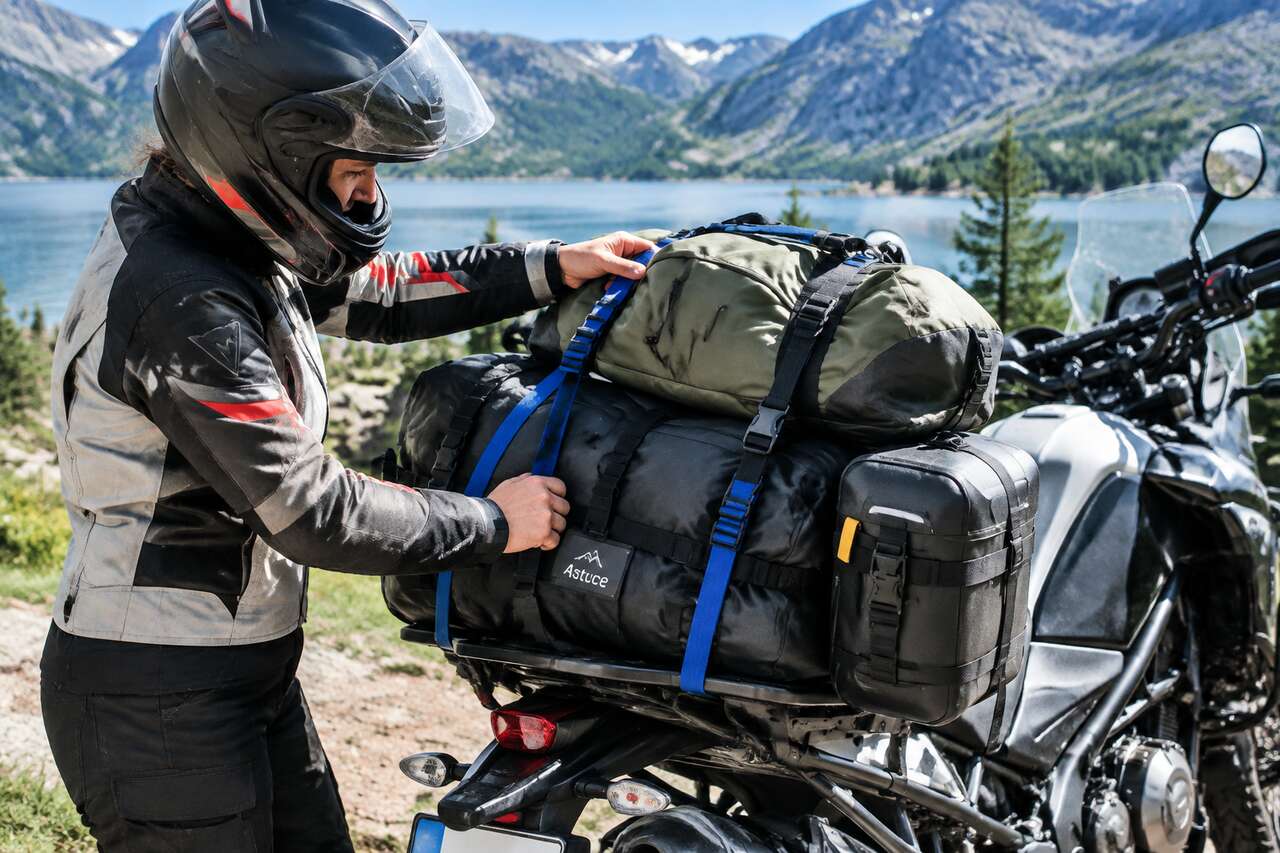Optimiser le chargement des bagages à moto : nos astuces