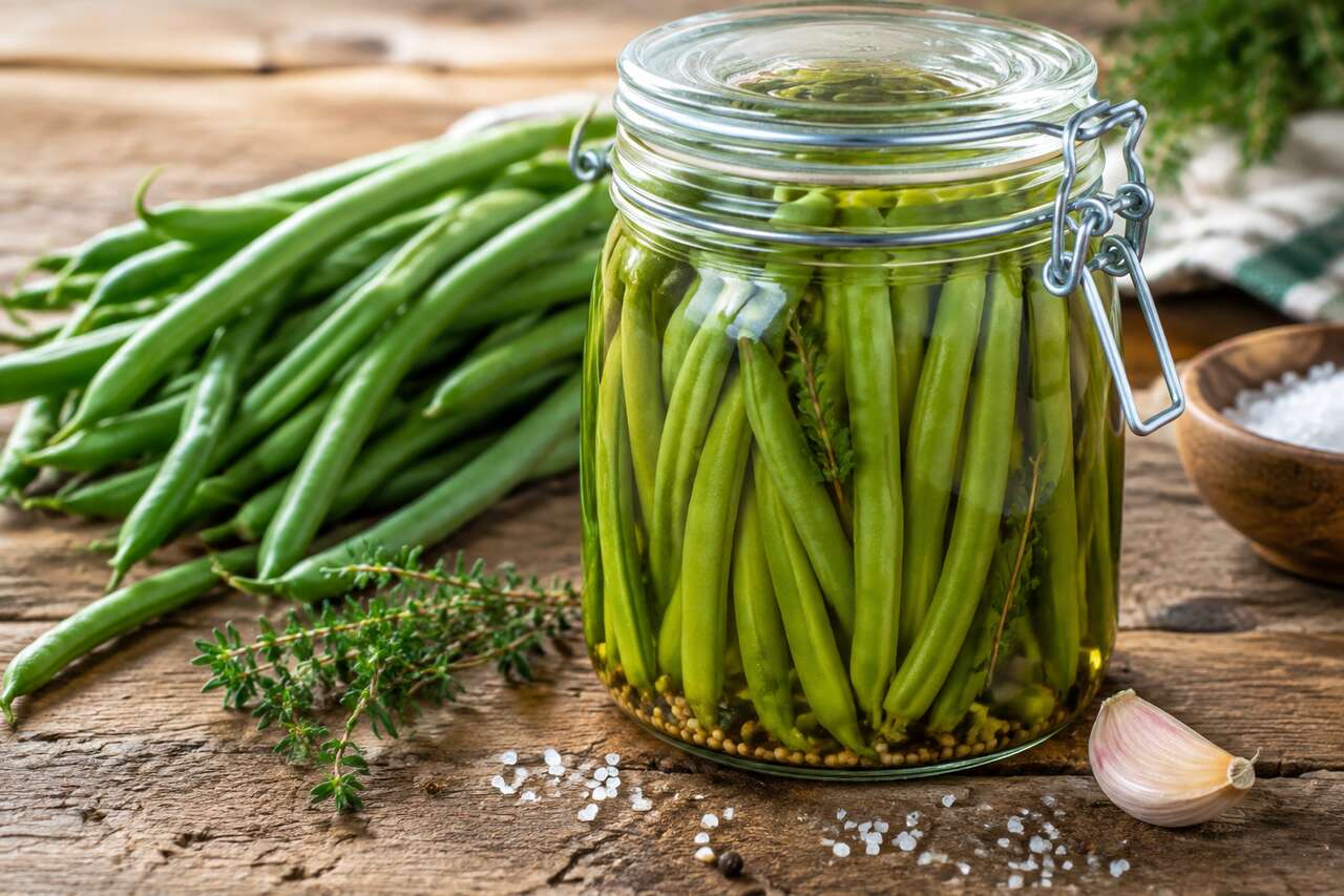 Conserves de haricots verts au naturel : la recette facile