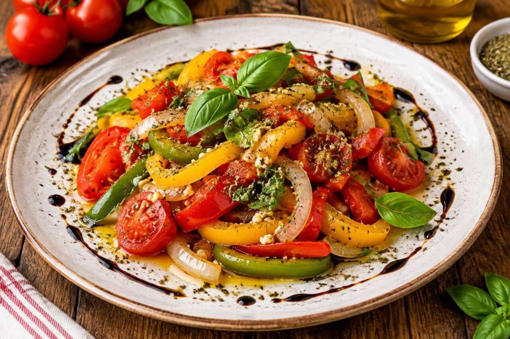 Poêlée de poivrons à l'italienne : la recette gourmande