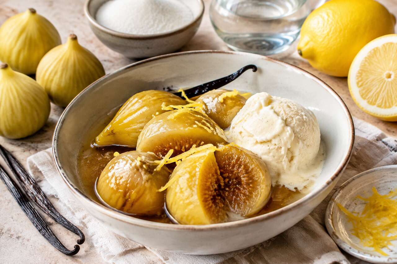 Figues blanches au sirop : la recette maison facile