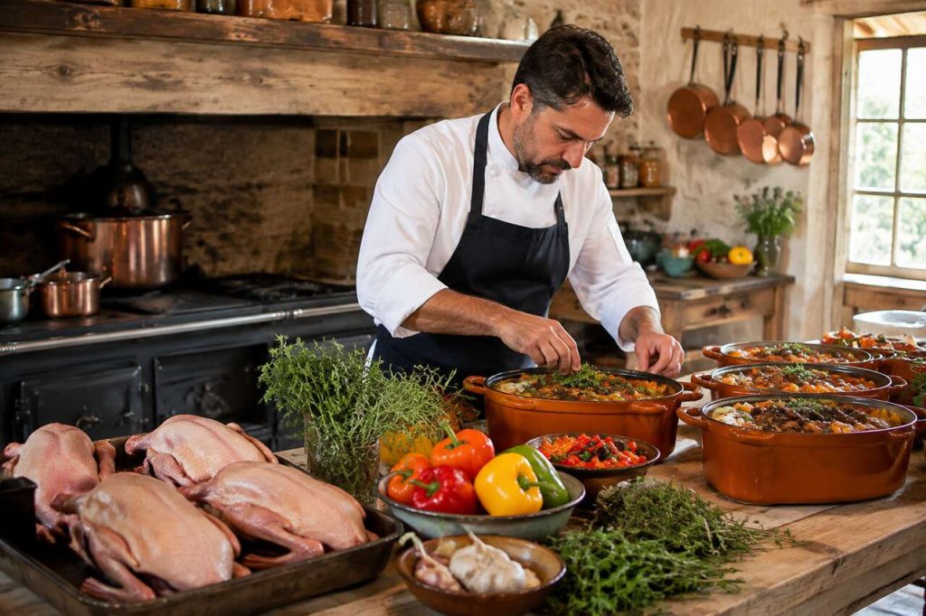 Recettes traditionnelles du Sud-Ouest : comment un traiteur professionnel prépare ses plats en grande quantité