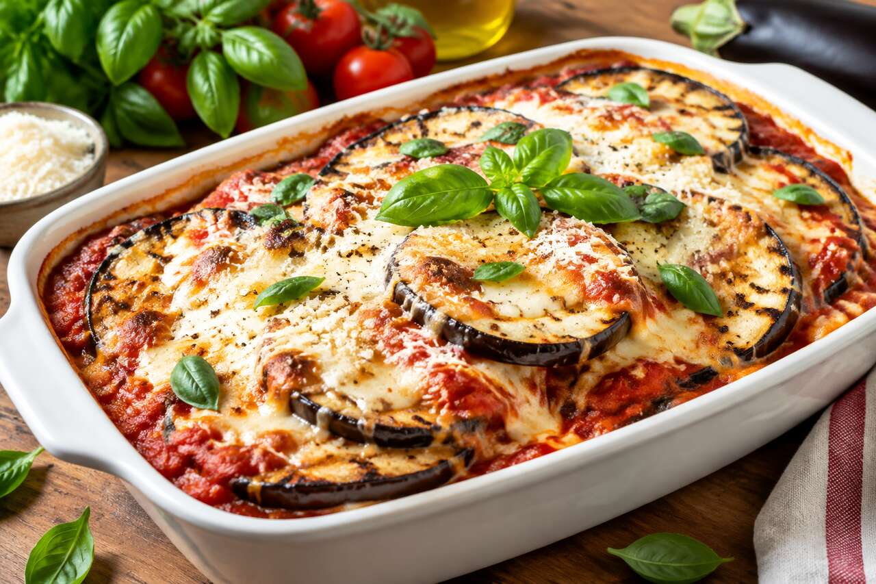 Aubergine alla parmigiana : la recette italienne authentique et gratinée