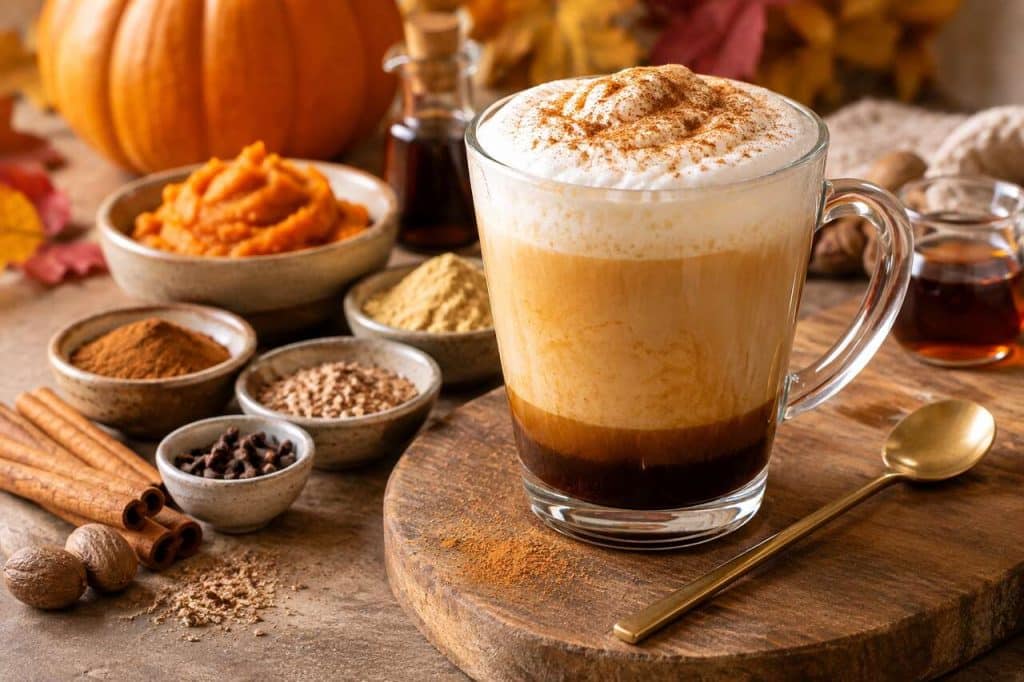 Pumpkin spice latte maison : la recette healthy aux épices