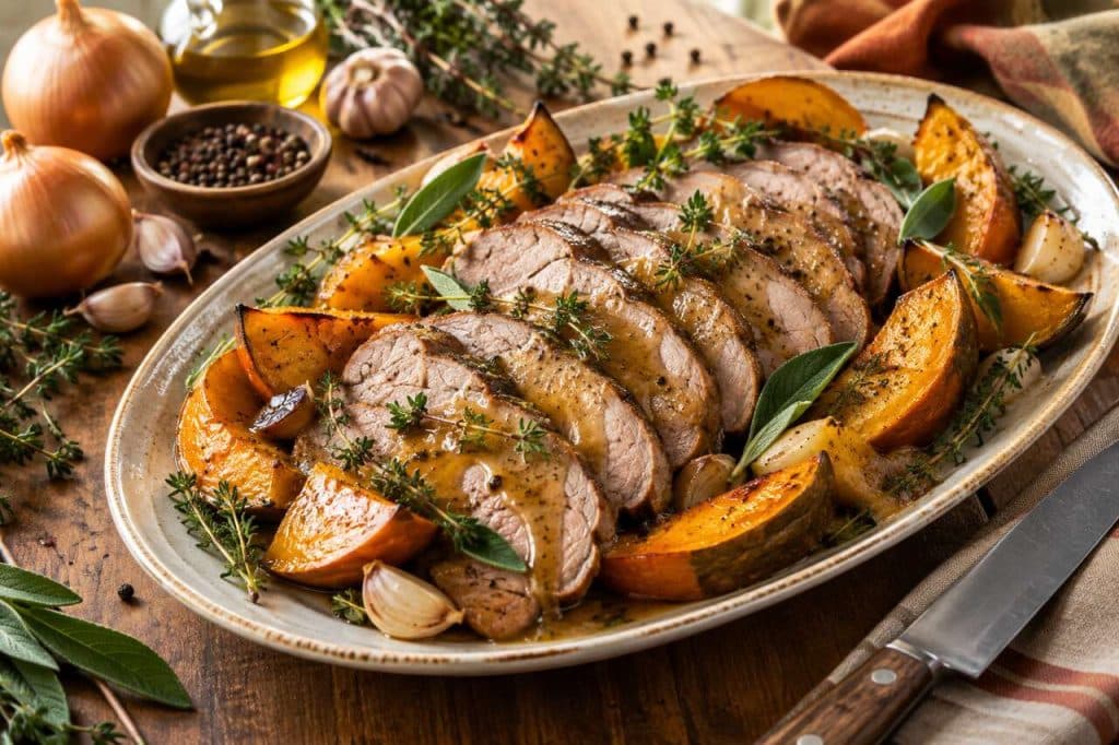 Rôti de veau à la citrouille : une recette d'automne savoureuse