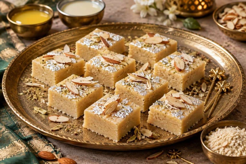 Barfi aux amandes : la douceur indienne facile à réaliser