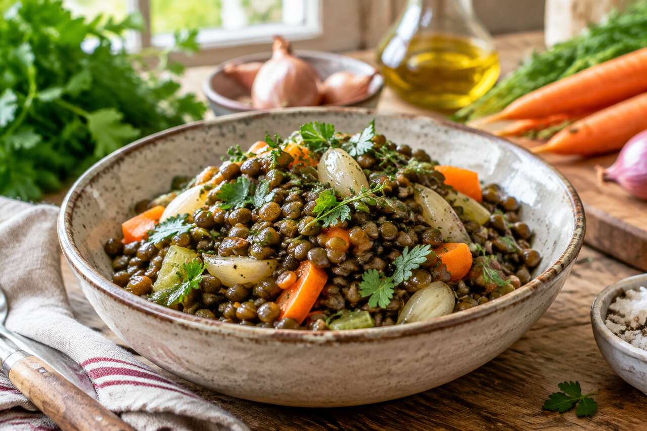 Cuisson et id&eacute;es d&rsquo;usage: obtenir une lentille ferme, go&ucirc;teuse et digeste