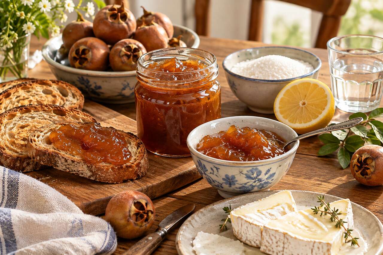 Confiture de nèfles : la recette maison inratable