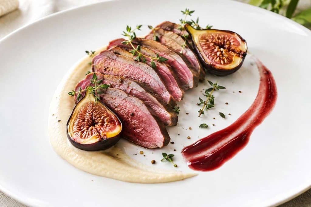 Filet de pigeon ramier, crème de céleri et figues : la recette raffinée